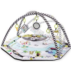 Covoras de joaca KinderKraft Smartplay (White/black) Thumb