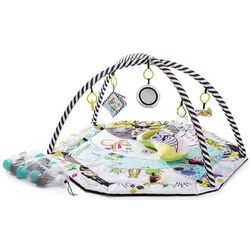 Covoras de joaca KinderKraft Smartplay (White/black) Thumb