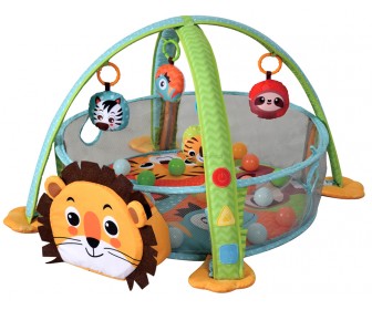 Covoraș de joacă 3in1 Konig Kids Lion (Orange)