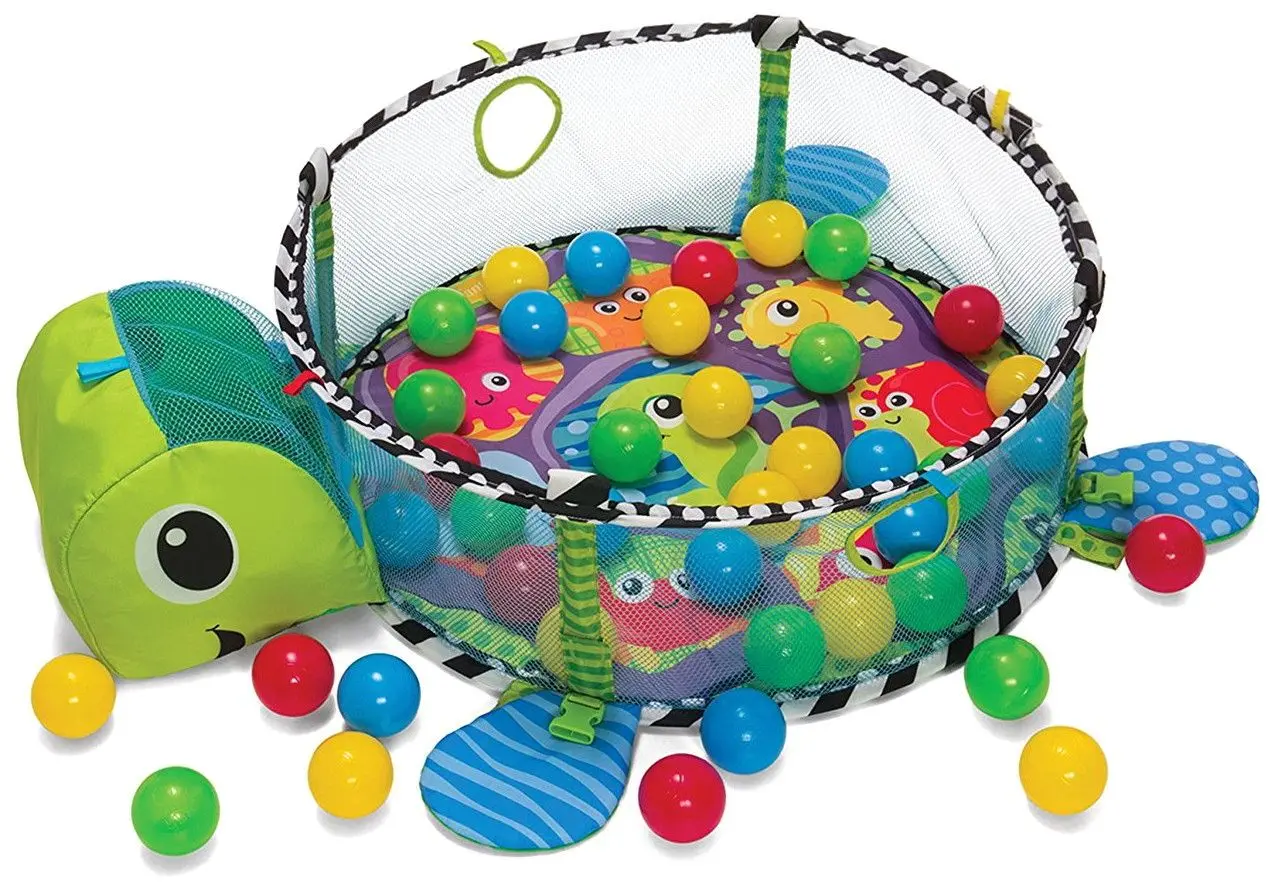 Covoras de joaca 3in1 LeanToys Turtle 1605 (Multicolor)