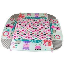 Игровой коврик 5в1 LeanToys 7192 (Grey/Pink)