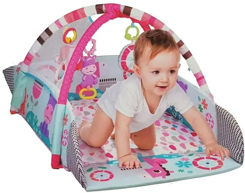 Игровой коврик 5в1 LeanToys Hippo 7586 (Multicolor)