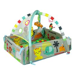 Игровой коврик LeanToys 9485 (Gray/Green) Thumb