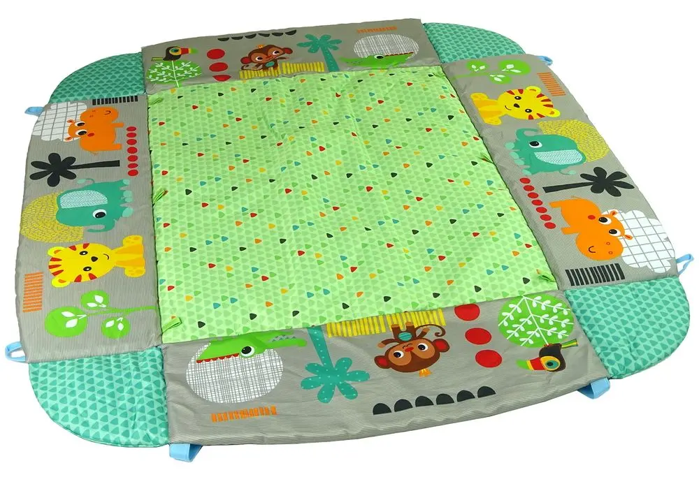 Игровой коврик LeanToys 9485 (Gray/Green)