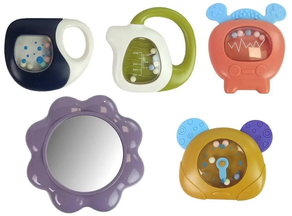 Игровой коврик LeanToys Baby Fitness (Pink)