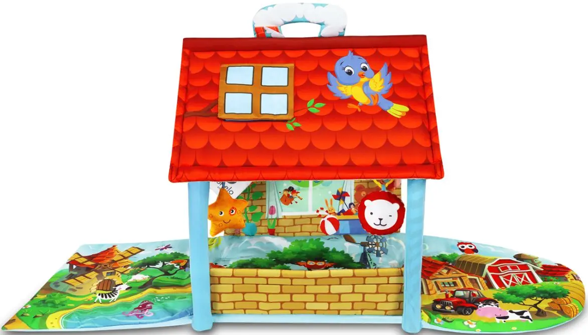 Covoras de joaca Lionelo Agnes Plus Village (Multicolor) - 5