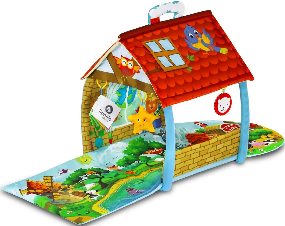 Covoras de joaca Lionelo Agnes Plus Village (Multicolor)