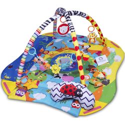 Covoras de joaca Lionelo Anika Plus (Blue/Yellow) Thumb