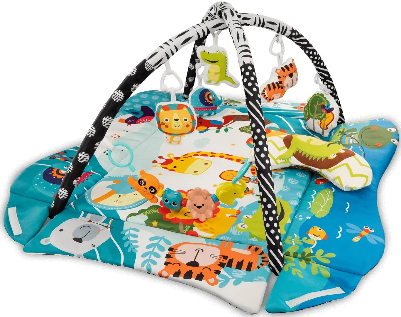 Covoras de joaca Lionelo Anika Plus (Multicolor)