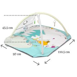 Игровой коврик 5в1 Milly Mally Lolly Elephant (White/Turquoise) Thumb