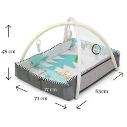 Игровой коврик 5в1 Milly Mally Lolly Elephant (White/Turquoise) Thumb