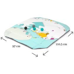 Игровой коврик 5в1 Milly Mally Lolly Elephant (White/Turquoise) Thumb