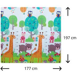 Covoras de joaca Milly Mally Giraffe T1 (Multicolor) Thumb