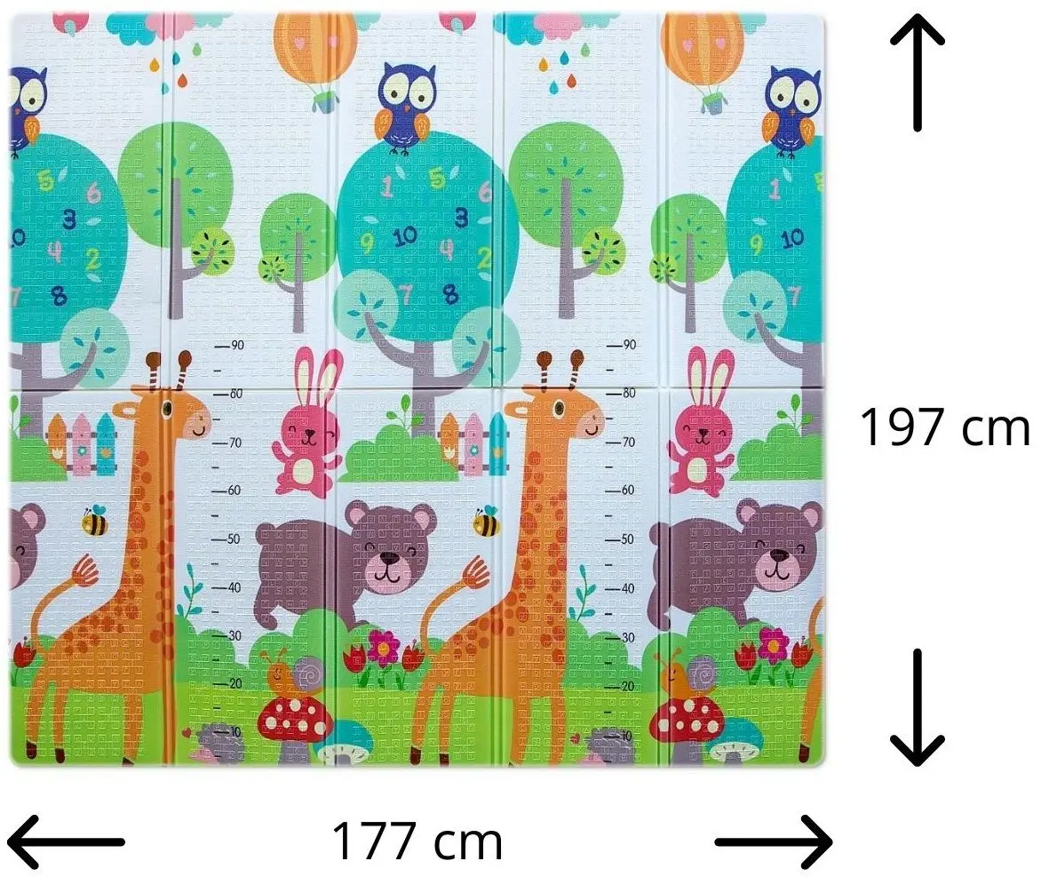 Covoras de joaca Milly Mally Giraffe T1 (Multicolor) - 9
