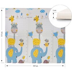 Covoras de joaca Milly Mally Happy Zoo T1 (Multicolor) Thumb