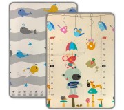 Covoras de joaca Milly Mally Kinder Bear and Whales (Multicolor)