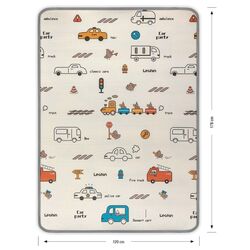 Covoras de joaca Milly Mally Kinder City (Multicolor) Thumb