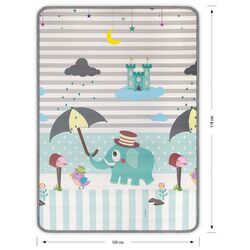 Covoras de joaca Milly Mally Kinder Digits and Elephant (Multicolor) Thumb
