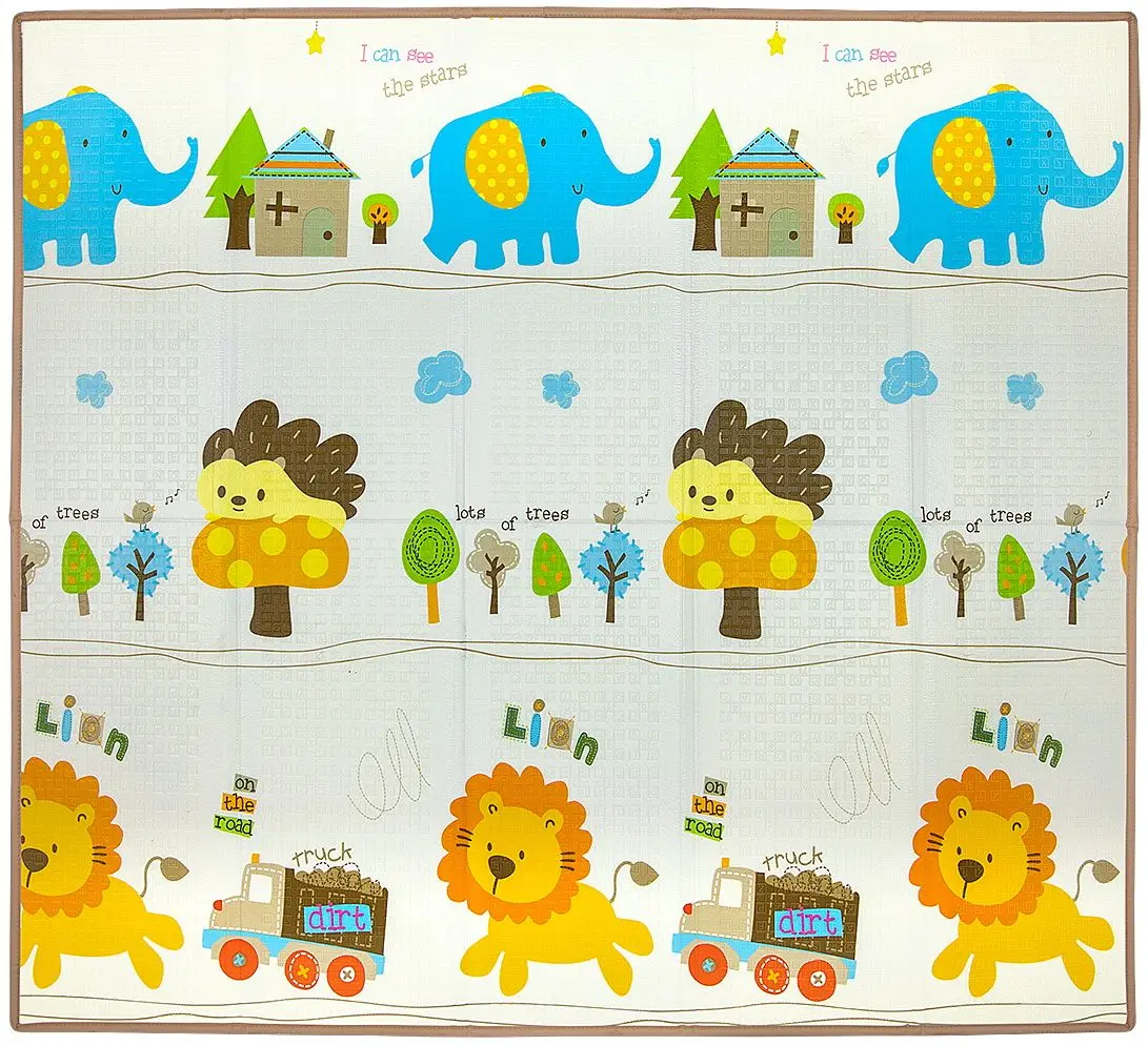 Covoras de joaca Milly Mally Play Deer T1 (Multicolor) - 2