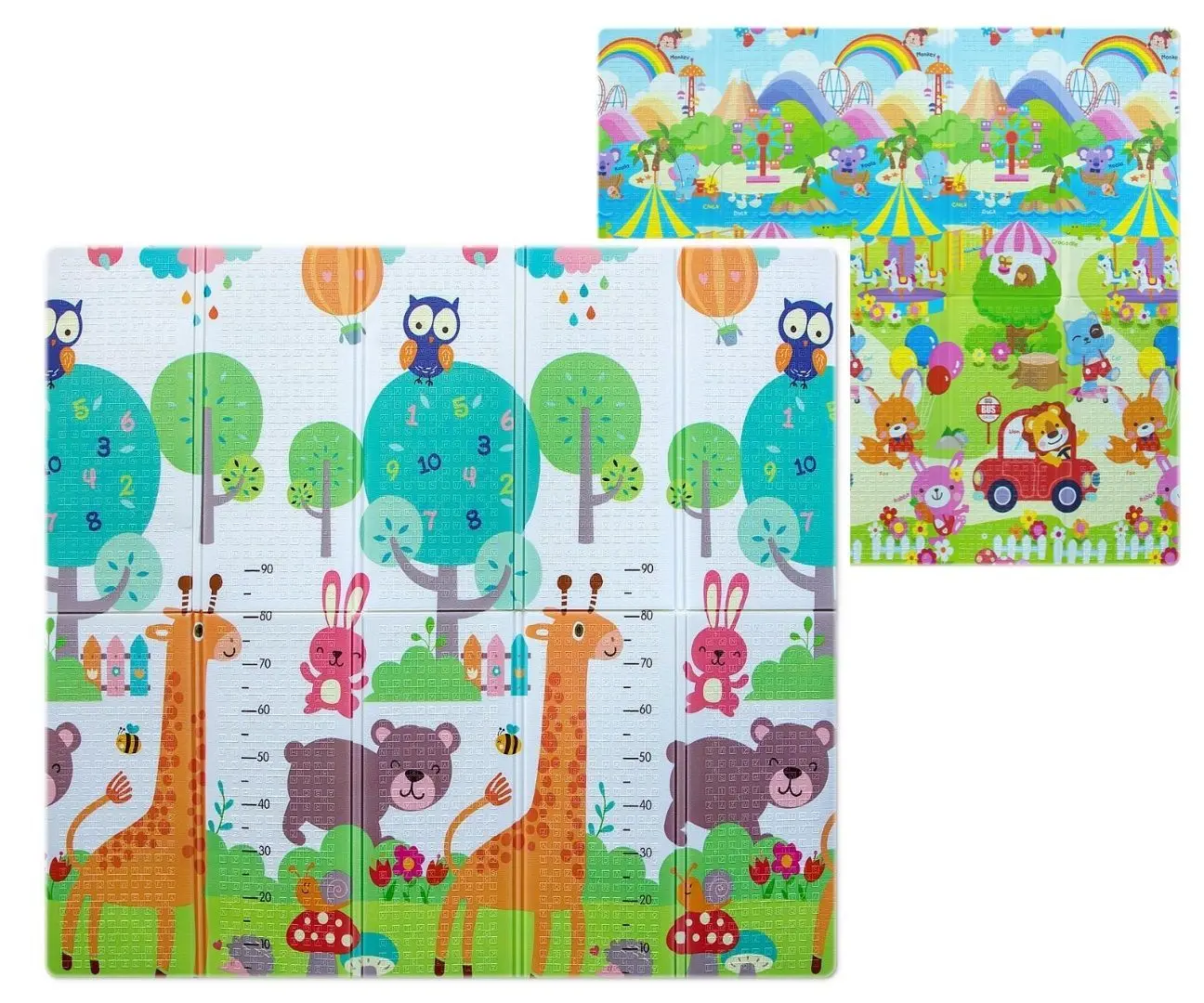 Covoras de joaca Milly Mally Play Giraffe T1 (Multicolor) - 2