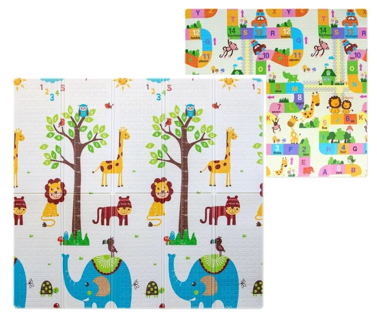 Covoras de joaca Milly Mally Play Safari T1 (Multicolor) - 8