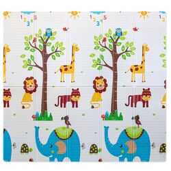 Covoras de joaca Milly Mally Play Safari T1 (Multicolor)
