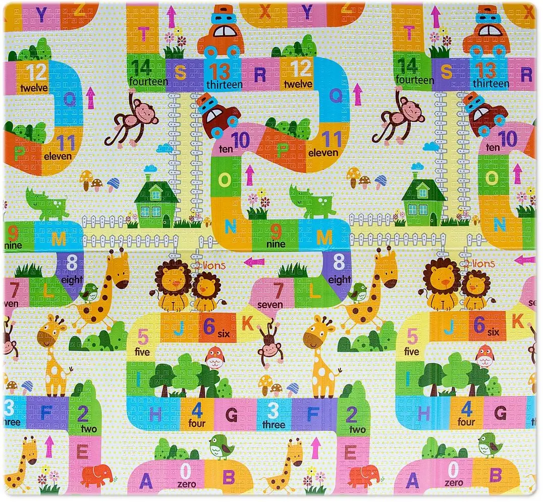 Covoras de joaca Milly Mally Safari T1 (Multicolor) - 2