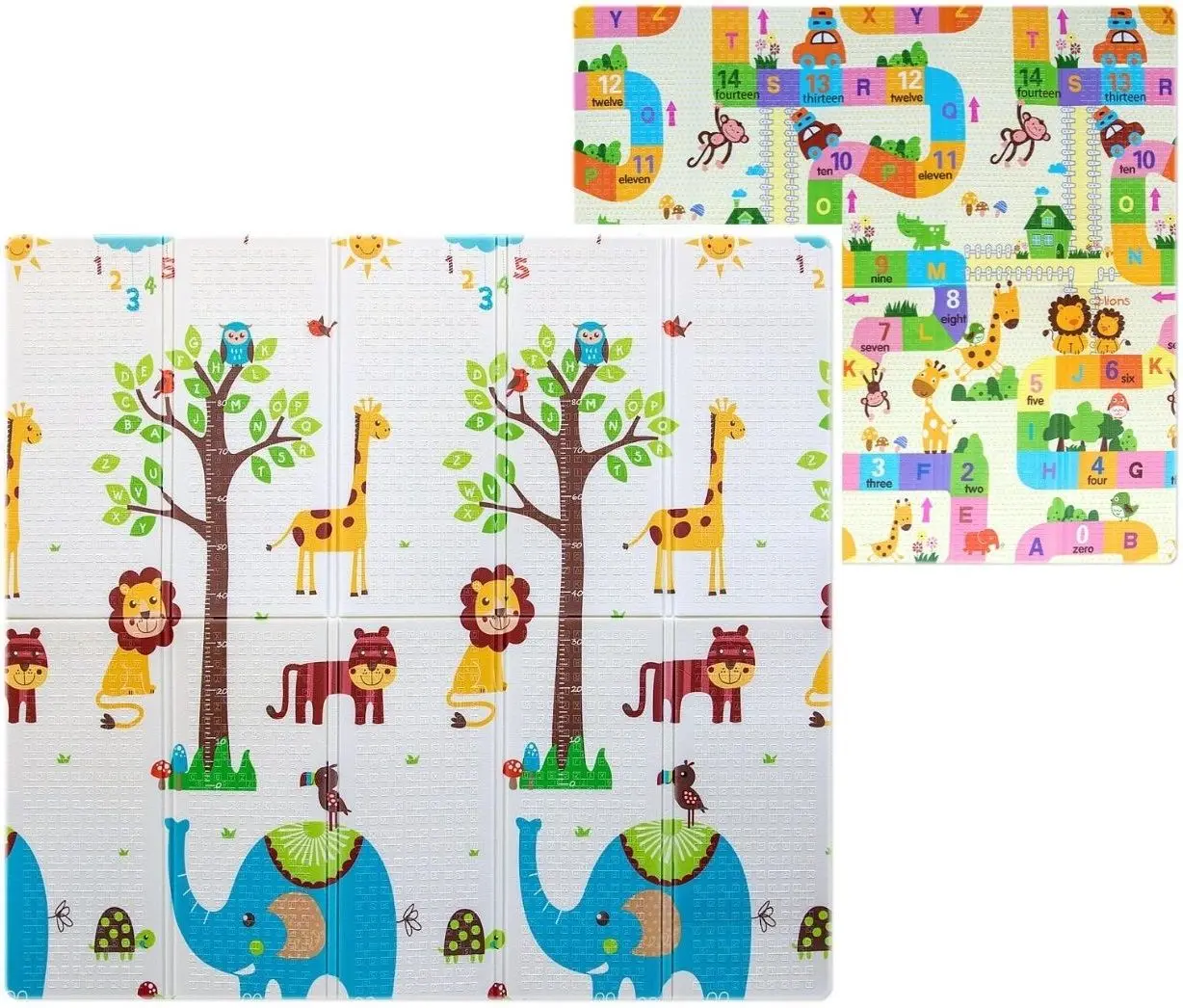 Covoras de joaca Milly Mally Safari T1 (Multicolor) - 3