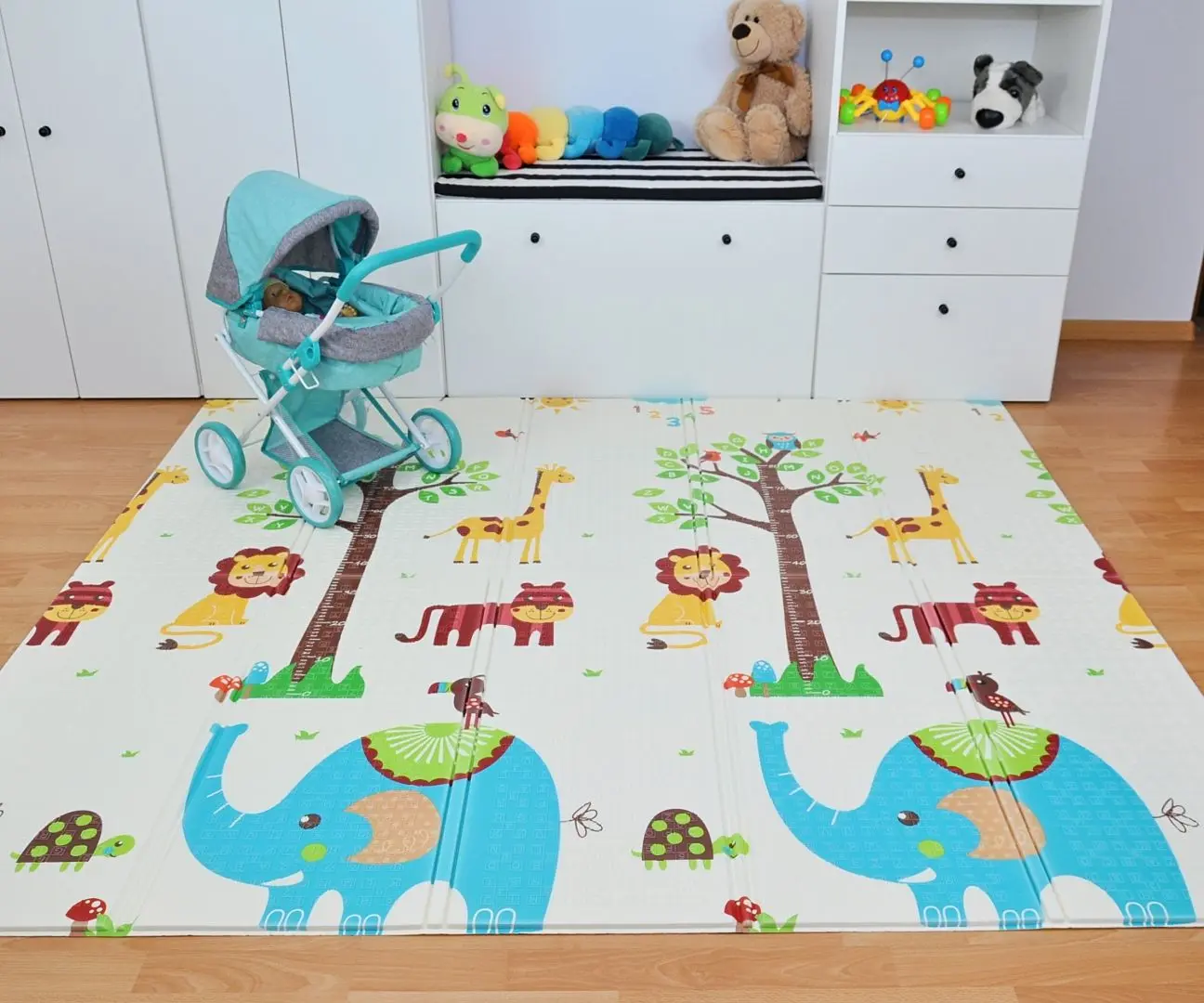 Covoras de joaca Milly Mally Safari T1 (Multicolor) - 5