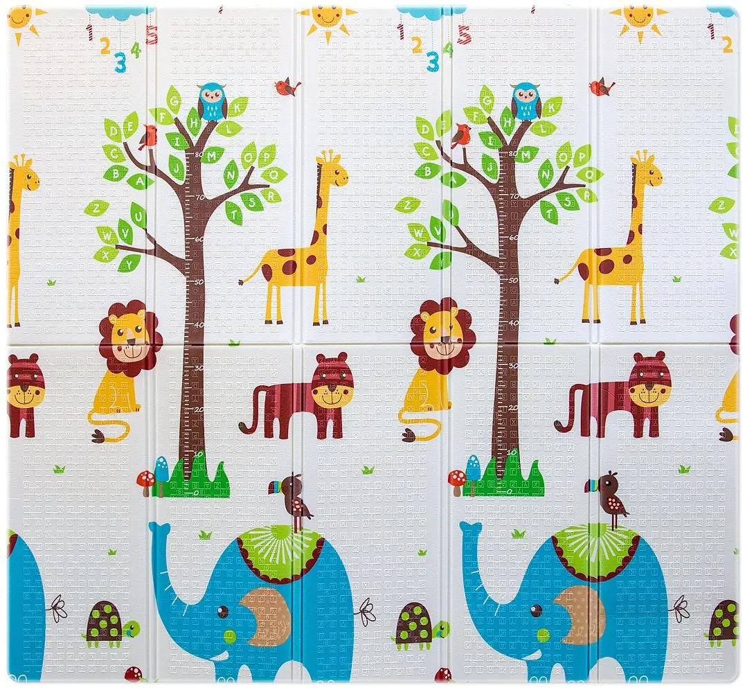 Covoras de joaca Milly Mally Safari T1 (Multicolor)