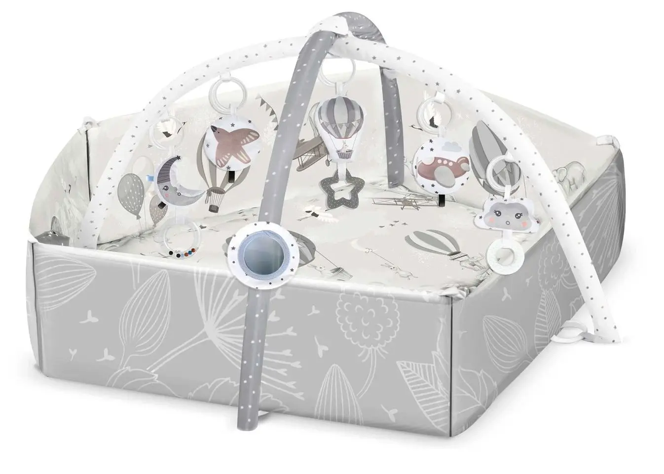 Игровой коврик Nukido Balloons 730102 (Gray) - 5