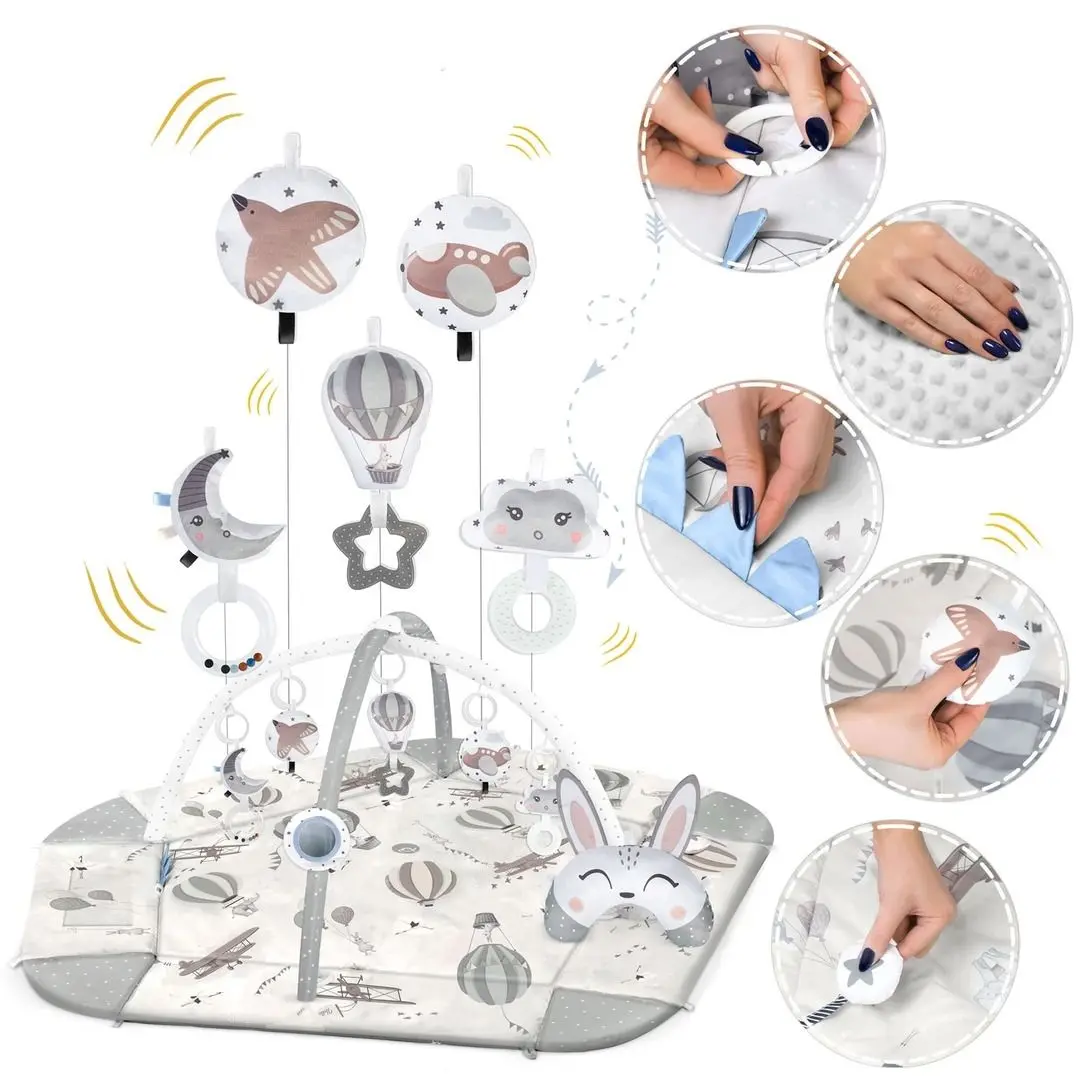 Игровой коврик Nukido Balloons 730102 (Gray) - 7