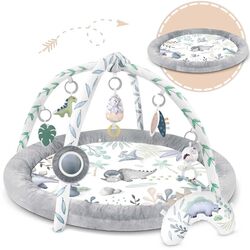 Игровой коврик Nukido Dino (White/Grey) Thumb
