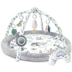 Игровой коврик Nukido Dino (White/Grey)