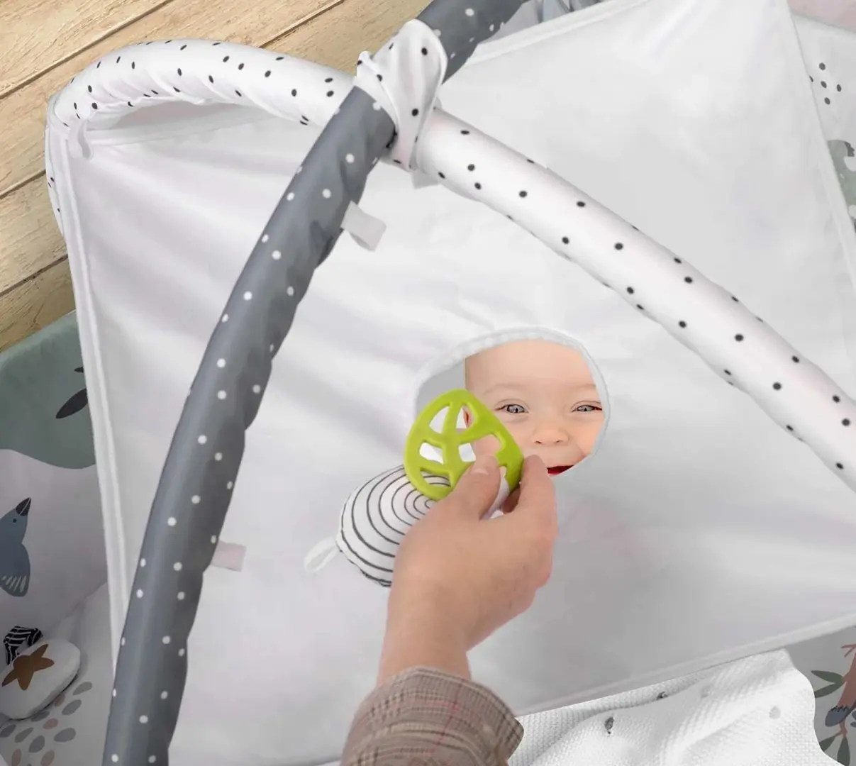 Covoras de joaca Nukido Koala (Mint-Gray)