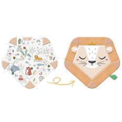 Игровой коврик Nukido Lion 730101 (White/Brown) Thumb