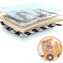 Covoras de joaca Nukido NK-340 (Cream/Black) Thumb