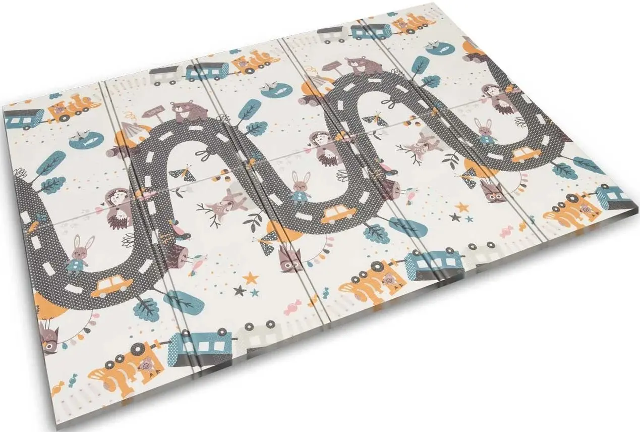 Covoras de joaca Nukido NK-341 (Cream/Black)