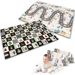 Covoras de joaca Nukido NK-341 (Cream/Black) Thumb