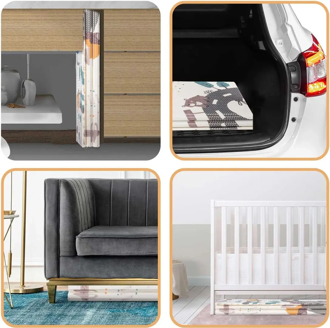 Covoras de joaca Nukido NK-341 (Cream/Black)