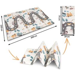 Covoras de joaca Nukido NK-341 (Cream/Black) Thumb