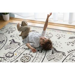 Игровой коврик Nukido NK-341 (Cream/Gray-Blue) Thumb