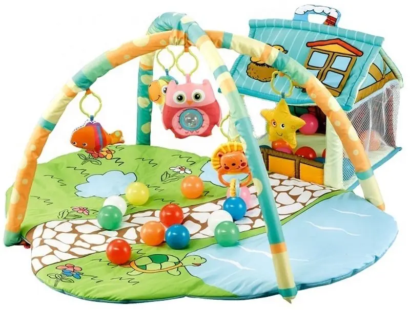 Covoras de joaca Qmini Agata (Multicolor)