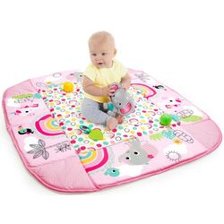 Covoras de joaca 5in1 Bright Starts Rainbow Tropics (Pink) Thumb