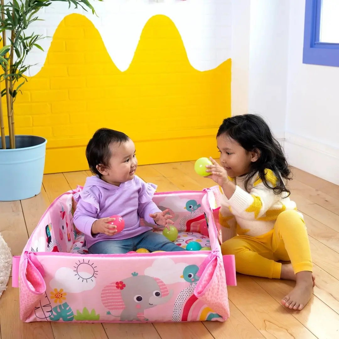 Covoras de joaca 5in1 Bright Starts Rainbow Tropics (Pink)