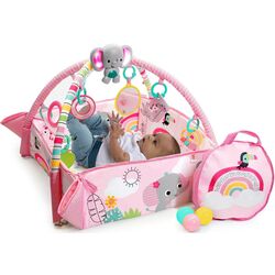 Covoras de joaca 5in1 Bright Starts Rainbow Tropics (Pink) Thumb