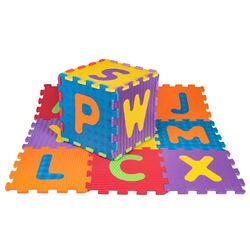 Коврик-пазл Ramiz Different Shapes Alphabet (Multicolor) Thumb