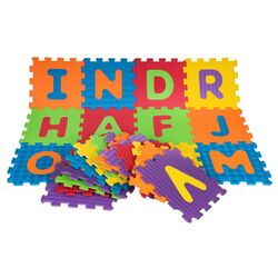 Коврик-пазл Ramiz Different Shapes Alphabet (Multicolor)