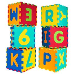 Коврик-пазл Ramiz Numbers and Letters (Multicolor) Thumb