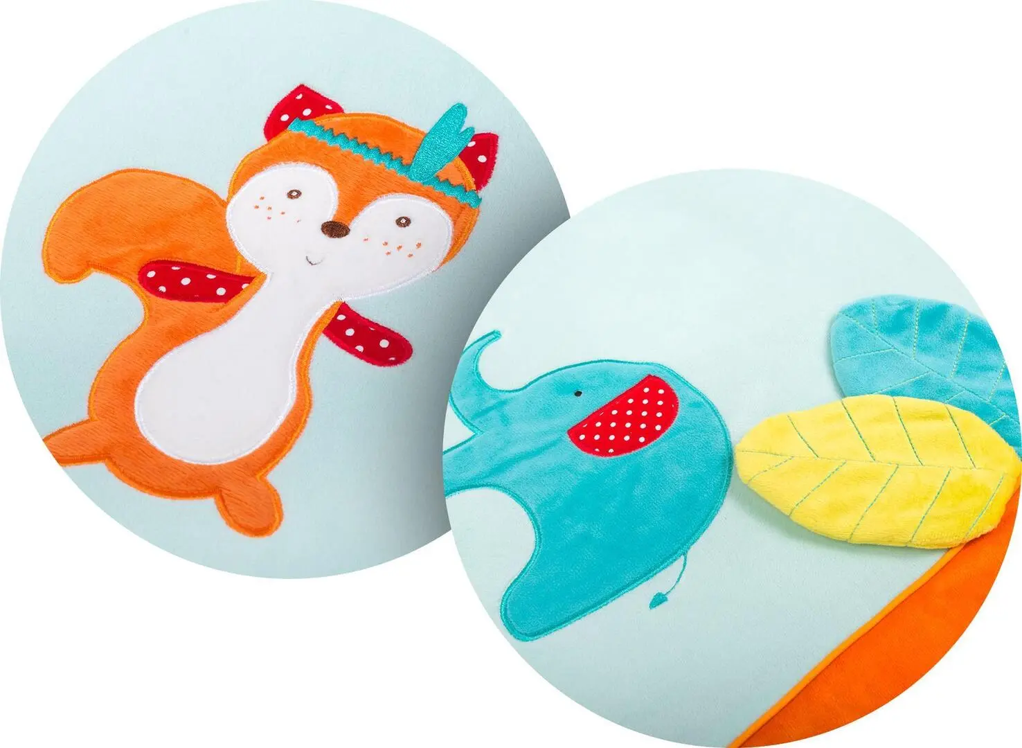 Covoras de joaca Ricokids 7312 (Blue/Orange) - 7